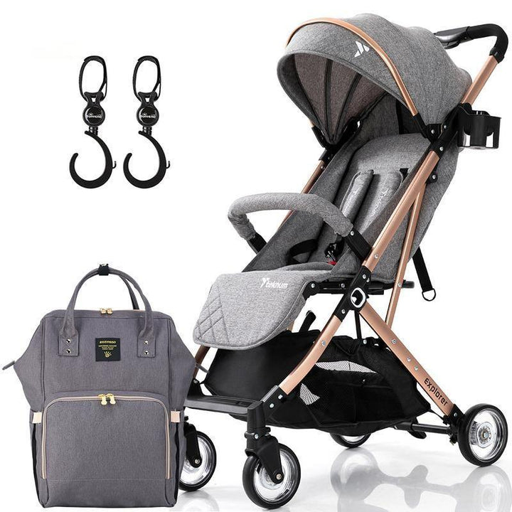 Teknum Explorer Travel StRoleer W/T Diaper Bag & StRoleer Hooks - Zrafh.com - Your Destination for Baby & Mother Needs in Saudi Arabia