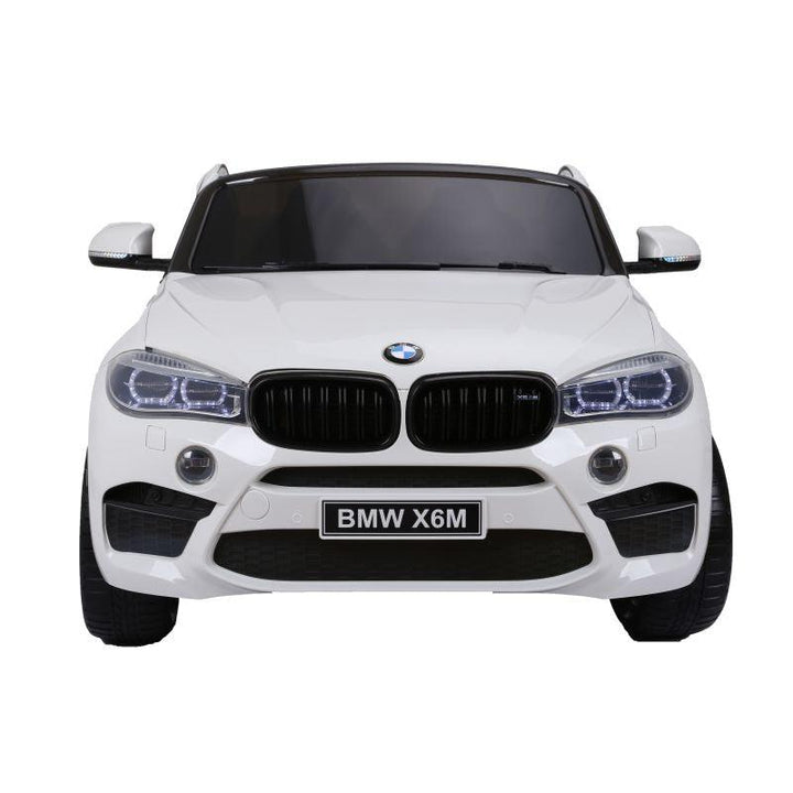 Amla BMW X6M Remote Battery Car - White - JJ2168RW - Zrafh.com - Your Destination for Baby & Mother Needs in Saudi Arabia