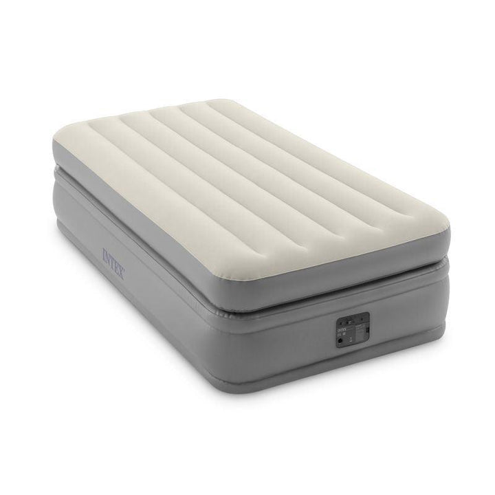 Intex Elevated Twin Airbed Comfort With Fiber-Tech - Zrafh.com - Your Destination for Baby & Mother Needs in Saudi Arabia