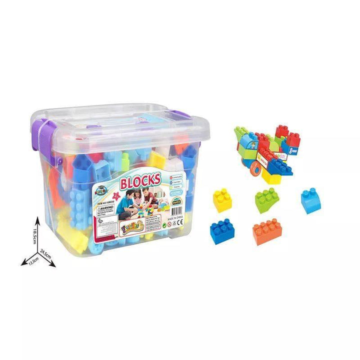 Children's Building Blocks Set From Hodaway 216 Pieces - Multicolor - 34-1688360 - ZRAFH