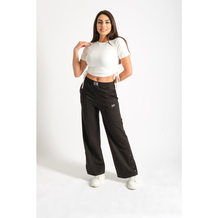 Londonella Women's Jogger Pants With Elasticated Waistband & Functional pockets - 100196 - Zrafh.com - Your Destination for Baby & Mother Needs in Saudi Arabia