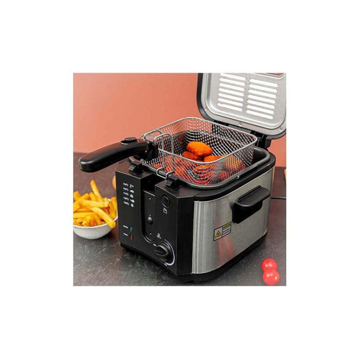 Krypton Deep Fryer - 2600 w - 2.5 L - Silver - KNDF6347 - Zrafh.com - Your Destination for Baby & Mother Needs in Saudi Arabia
