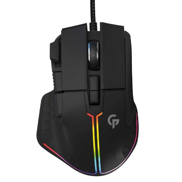 Porodo Gaming Mouse - 8D - Wired RGB - PDX316-BK - Zrafh.com - Your Destination for Baby & Mother Needs in Saudi Arabia