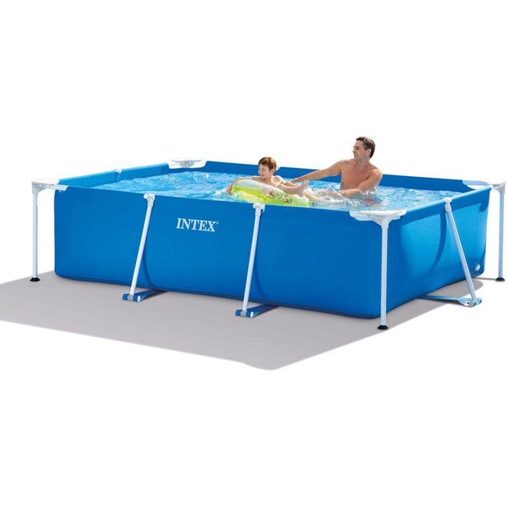 Intex Rectangular Mini Frame Pool - Zrafh.com - Your Destination for Baby & Mother Needs in Saudi Arabia