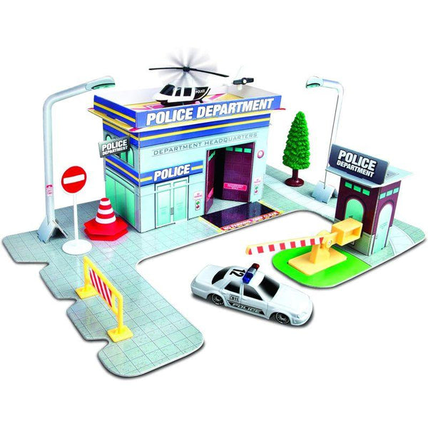 Maisto Fresh Metal Police Station Game - Zrafh.com - Your Destination for Baby & Mother Needs in Saudi Arabia