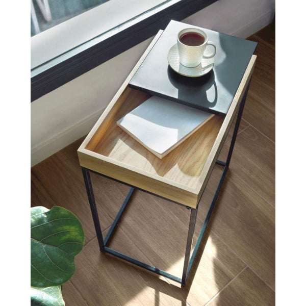 Beige Engineered Wood Side Table - Size: 100x30x40 By Alhome - Zrafh.com - Your Destination for Baby & Mother Needs in Saudi Arabia