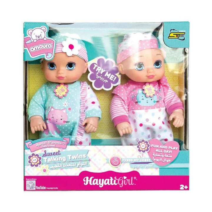 Hayati Baby Amoura Sweet Twins 10 inch - ZRAFH