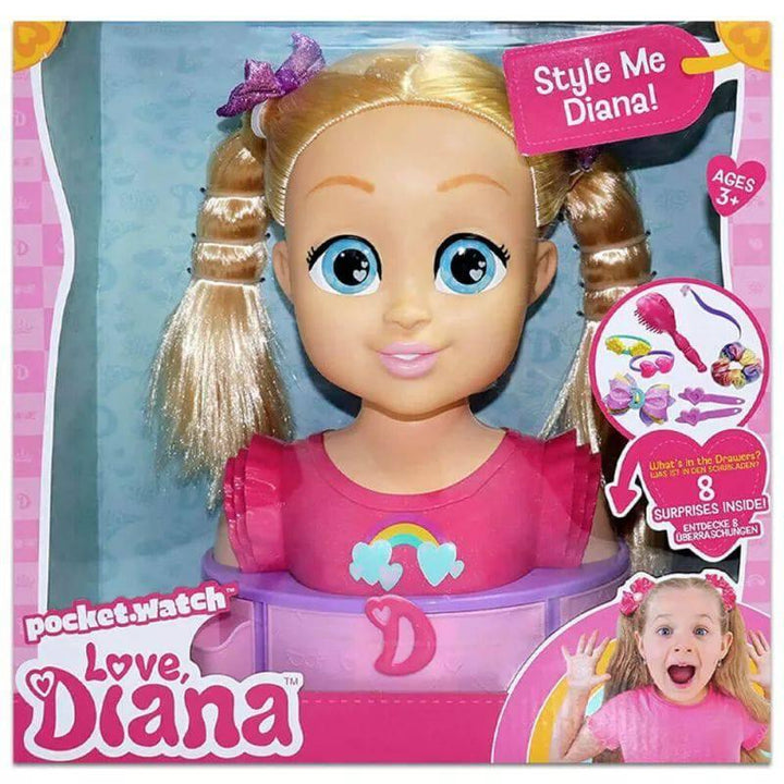 Headst Love Diana Deluxe styling head doll - MultiColor - ZRAFH