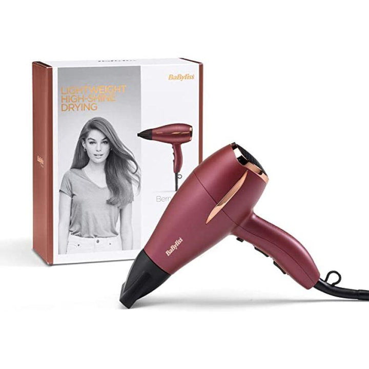 Babyliss Berry Crush Hair Dryer - 2200W - Purple - 5753PSDE - ZRAFH