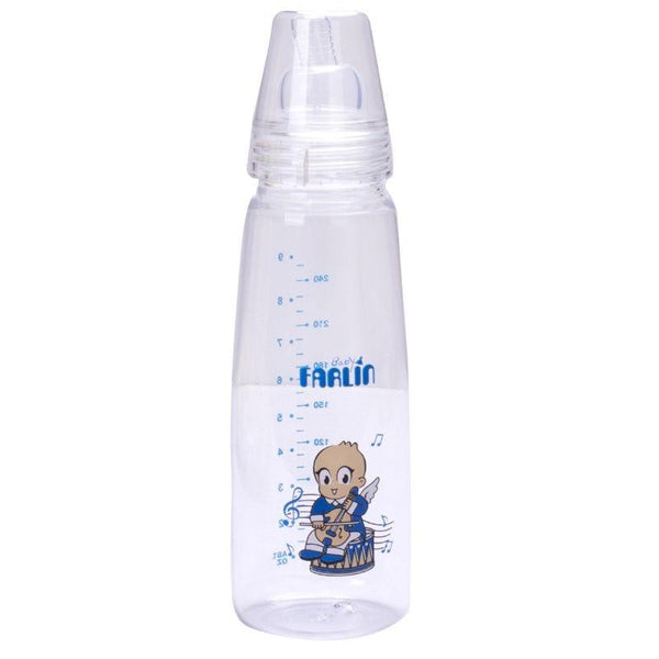 Farlin Plastic Baby Feeder Bottle 250 ml - Blue - ZRAFH
