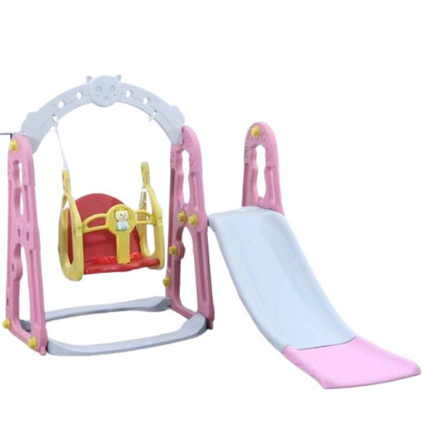 Dreeba 3-in-1 Kids Slide and Swing with Basketball Hoop playset - YT-33 - Zrafh.com - Your Destination for Baby & Mother Needs in Saudi Arabia