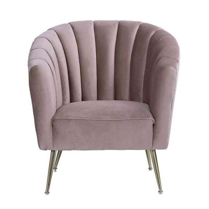 Modern Chic Velvet Arm Chair - 80x85x85 cm - By Alhome - Zrafh.com - Your Destination for Baby & Mother Needs in Saudi Arabia