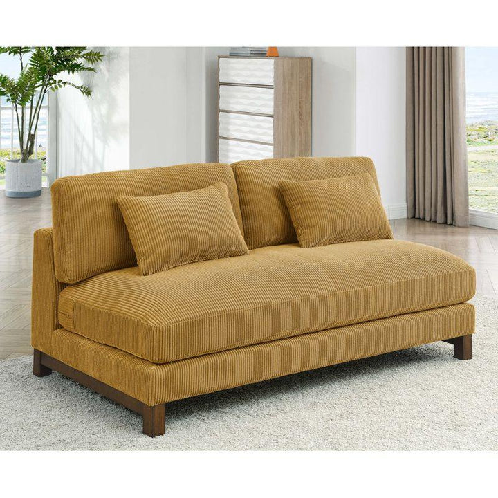 Modern Velvet 2 Seater Sofa - 200x85x85 cm - By Alhome - Zrafh.com - Your Destination for Baby & Mother Needs in Saudi Arabia