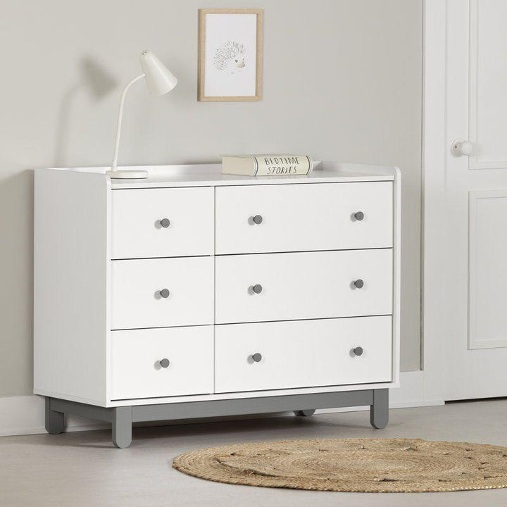 Kids Dresser: 112x46x86 Wood, White by Alhome - Zrafh.com - Your Destination for Baby & Mother Needs in Saudi Arabia