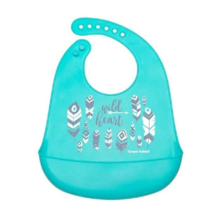 Canpol babies Silicone Bib with Pocket - 74/023 - ZRAFH