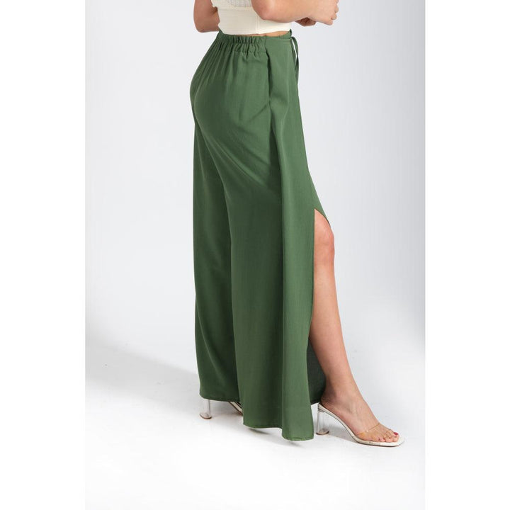 Londonella Women's High-waisted Pants With Wide Open Legs design - 100228 - Zrafh.com - Your Destination for Baby & Mother Needs in Saudi Arabia