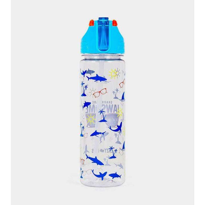 Easy Kids Tritan Lunch Box and Water Bottle - 2-in-1 Flip Lid for Drinking - Blue - Zrafh.com - Your Destination for Baby & Mother Needs in Saudi Arabia