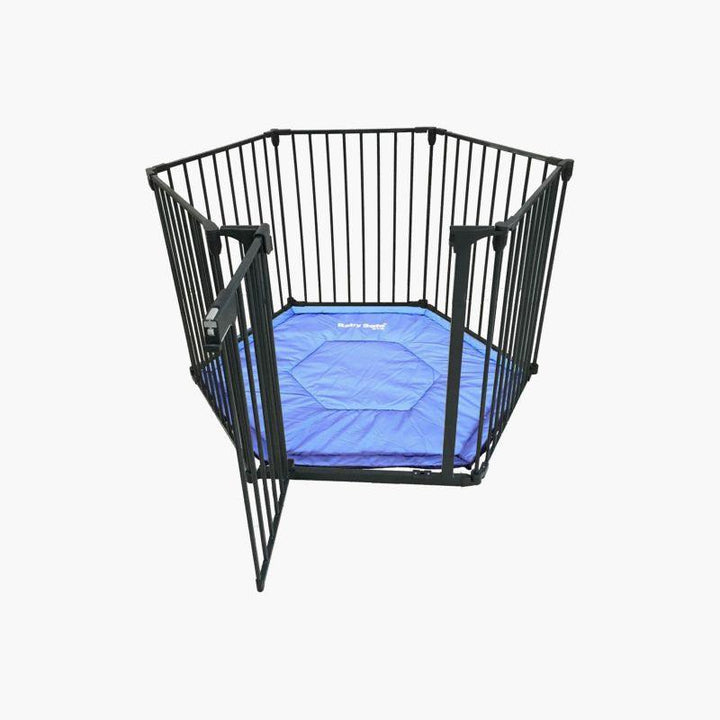 Baby Safe Convertible Playpen With Mat - Zrafh.com - Your Destination for Baby & Mother Needs in Saudi Arabia