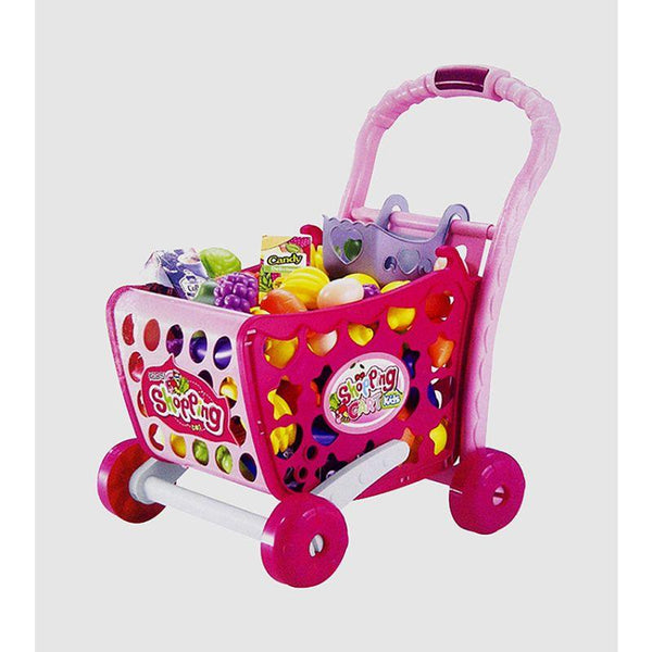 Xiong ChengKids Shopping 3 In 1 Cart Pink - Zrafh.com - Your Destination for Baby & Mother Needs in Saudi Arabia