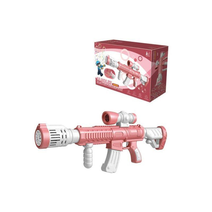 Baby Love Elctronic Bubble Gun 17 - 12 Hole - Zrafh.com - Your Destination for Baby & Mother Needs in Saudi Arabia