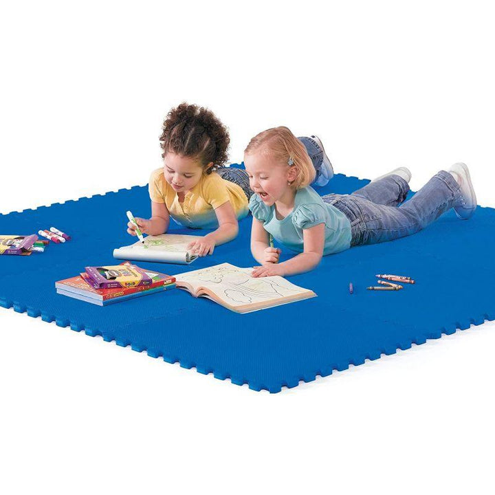 Step2 4-Piece Play Mat Set - Blue - Zrafh.com - Your Destination for Baby & Mother Needs in Saudi Arabia