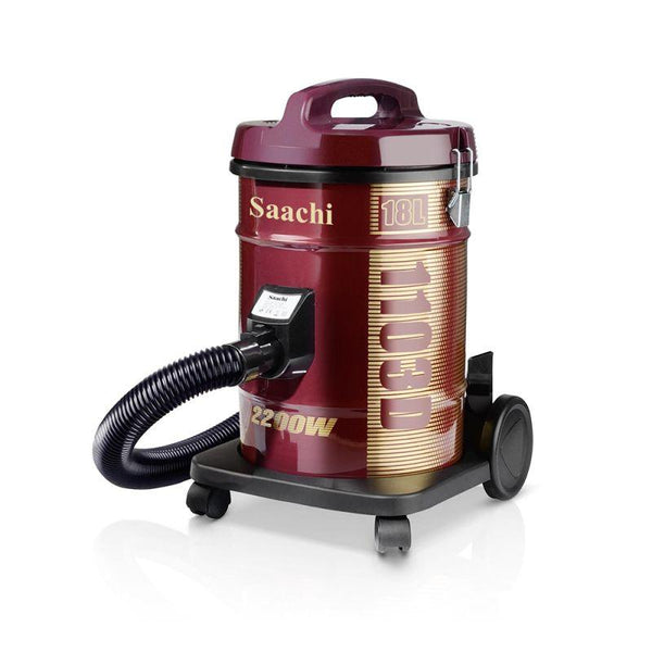Saachi 18L Canister Vacuum Cleaner - Red - VCC1103BS - ZRAFH