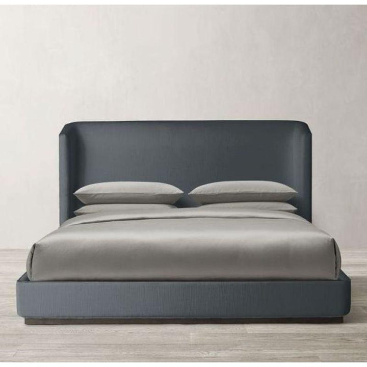 Serenity in Strand: Swedish Wood Grey King Bed By Alhome - Zrafh.com - Your Destination for Baby & Mother Needs in Saudi Arabia