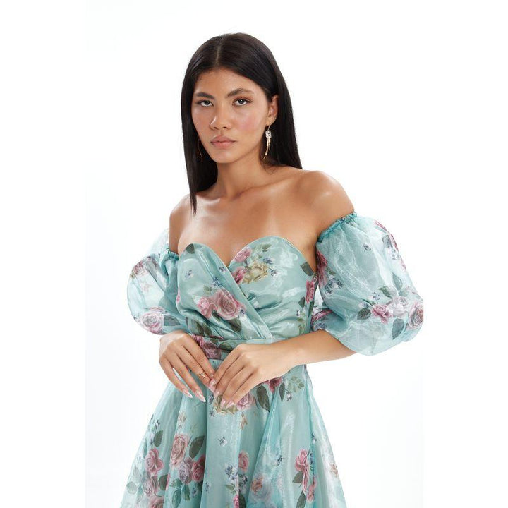Londonella Women's Midi Summer Dress With Removable Sleeves - Lon100315 - Zrafh.com - Your Destination for Baby & Mother Needs in Saudi Arabia