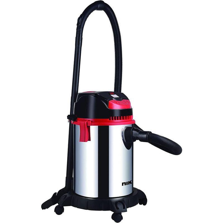 Nikai Vaccum Cleaner Wet And Dry Drum- Stainless Steel - 30 L - 1400 W - NVC33WD - ZRAFH