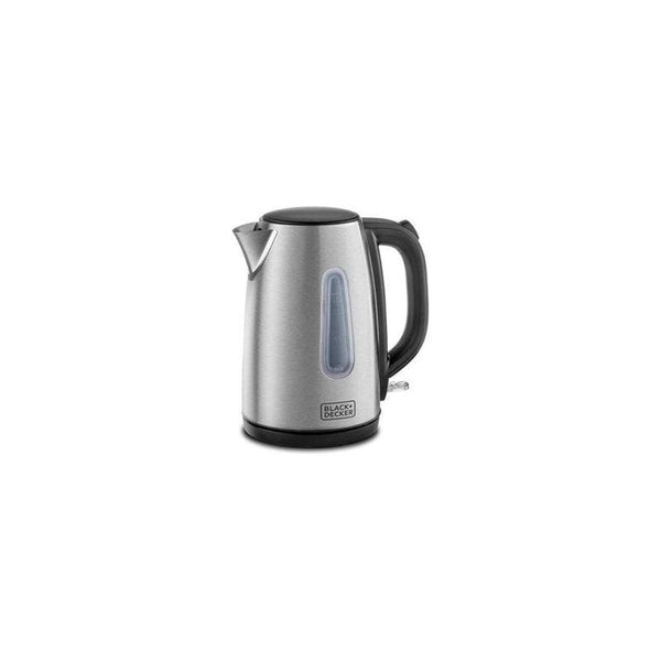 Black And Decker Stainless Steel Kettle - 1.7 L - 2200 W - Zrafh.com - Your Destination for Baby & Mother Needs in Saudi Arabia