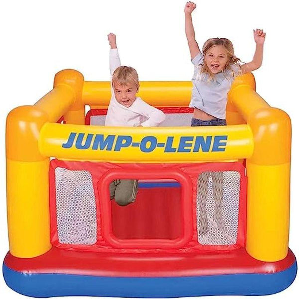 Intex Bouncer Playhouse Jump O Lene Model - 174 x 174 x 112 cm - 48260 - ZRAFH
