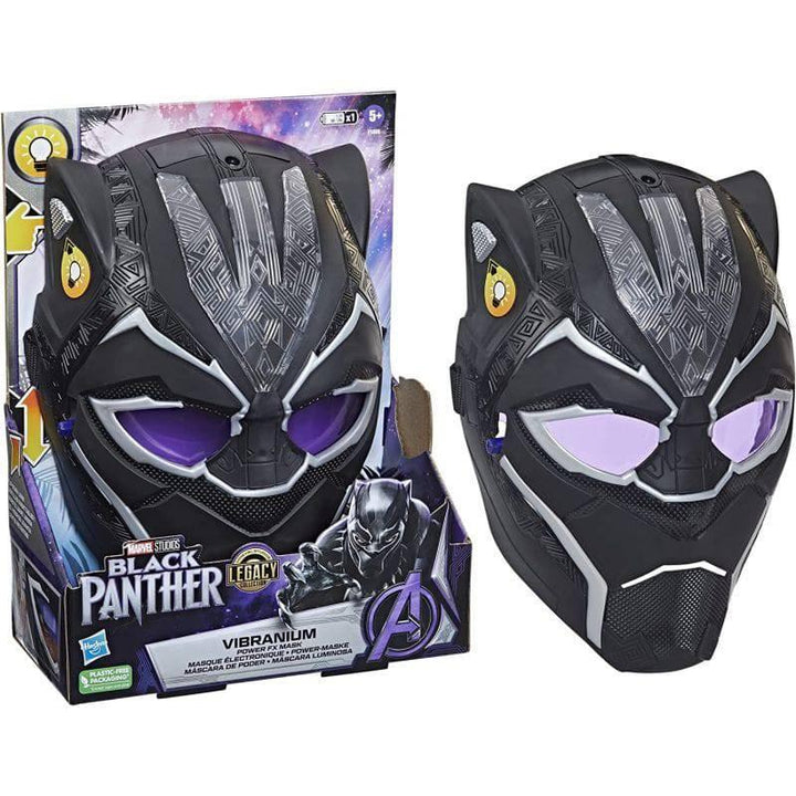 Marvel Studios Wakanda Forever Legendary Black Panther Vibranium Mask - 10.8x20.3x26.7 cm - ZRAFH