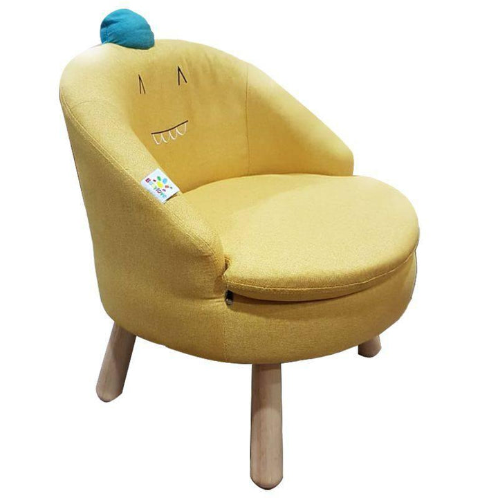 Children Furniture High Leg Sofa 58.5x38x58.5 cm By Baby Love - 33-005C-YELLOW - ZRAFH