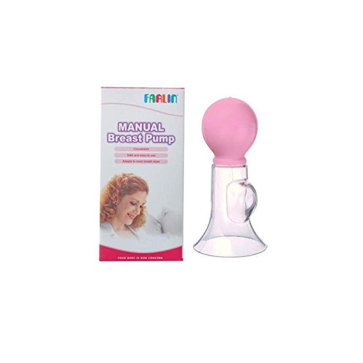 Farlin Manual Breast Pump - Pink - BF.638P - ZRAFH