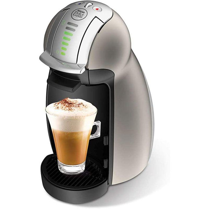 Dolce Gusto Genio 2 Coffee Machine With 6 Capsules - 1 L - 1500 W - GENIO 2 TITANIUM - ZRAFH