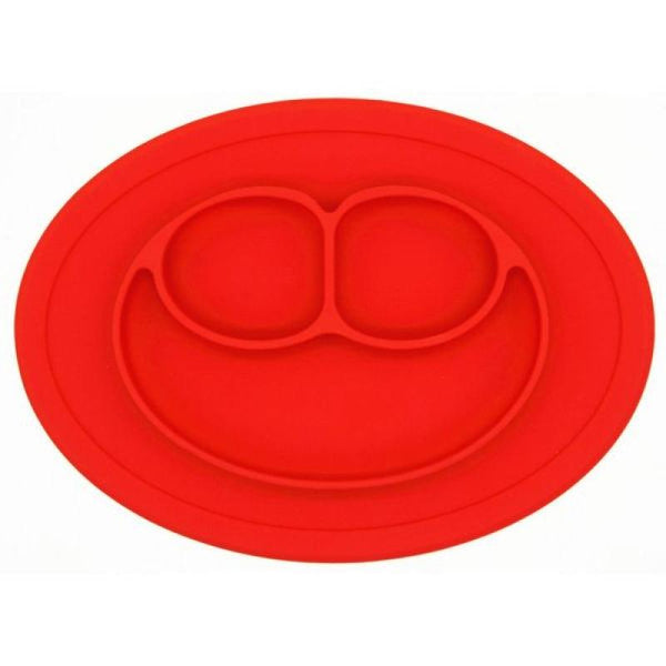 Eazy Kids Silicone Kids Plate - Oval - Zrafh.com - Your Destination for Baby & Mother Needs in Saudi Arabia