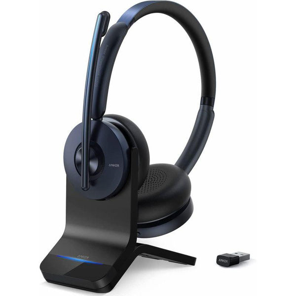 Anker Bluetooth Headphone - Charging Stand - Black - Zrafh.com - Your Destination for Baby & Mother Needs in Saudi Arabia