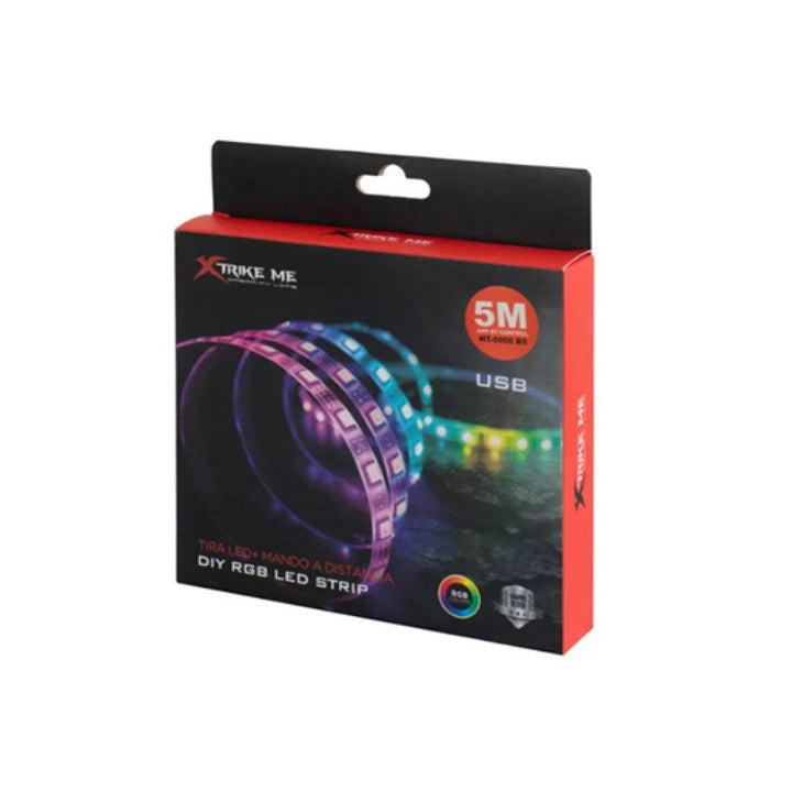 Xtrike Me RGB LED Strip - 5 m - HT-5050 B5 - Zrafh.com - Your Destination for Baby & Mother Needs in Saudi Arabia