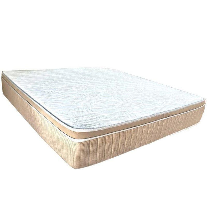 Platinum Mattress 200x200x32 cm - Beige And White by Alhome - Zrafh.com - Your Destination for Baby & Mother Needs in Saudi Arabia