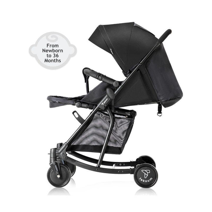 Teknum Stroller Cum Rocker - Black - Zrafh.com - Your Destination for Baby & Mother Needs in Saudi Arabia