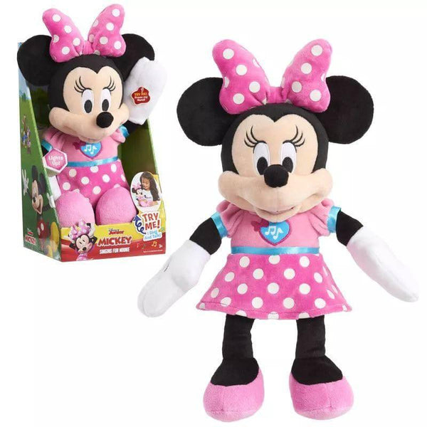 Disney Minnie mouse Plush Toy- 30 cm - multicolor - ZRAFH
