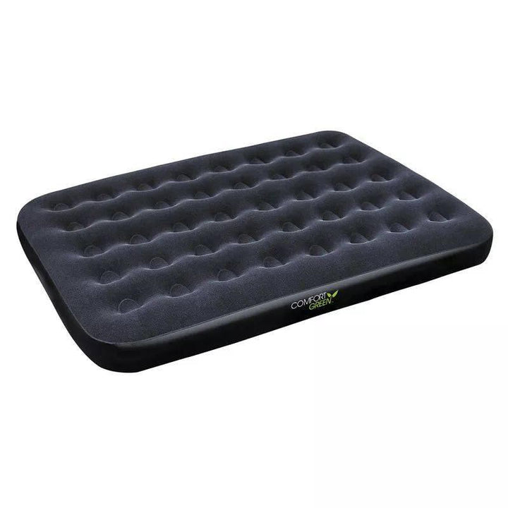 Double Flocked Air Bed From Bestway -191x137x22 Cm- grey -26-67380 - ZRAFH