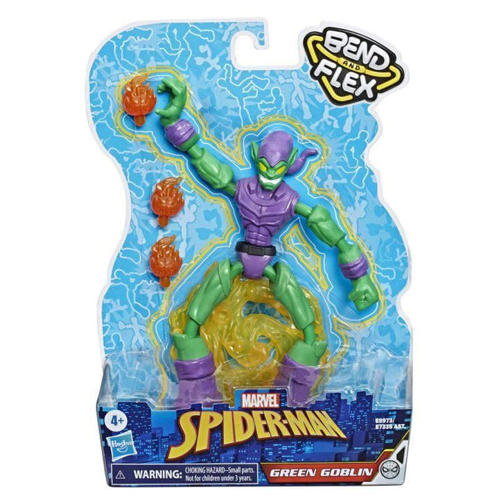 Marvel Spider-Man figure Bend&Flex Green Goblin - 6 inch - ZRAFH