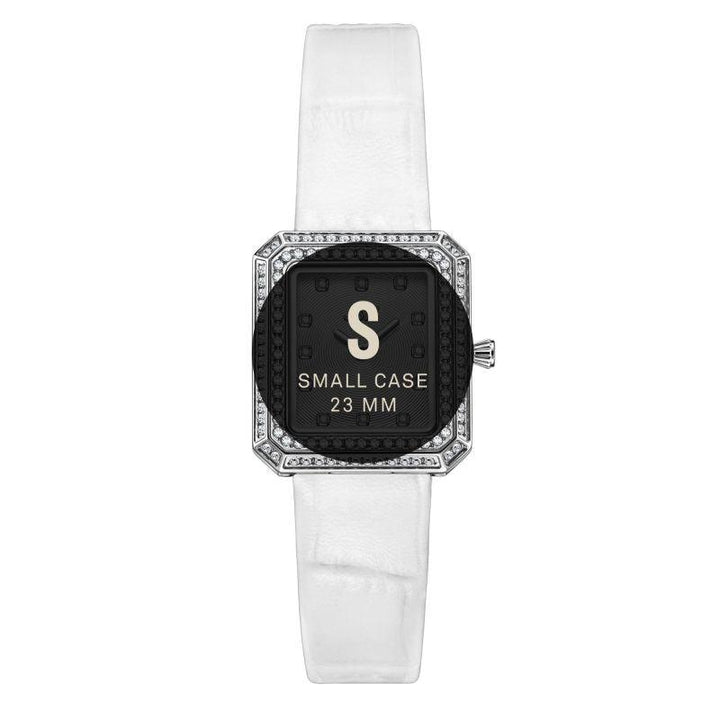 JBW Arc Diamond Watch - 0.12 Carats - Silver And White - J6390LA - Zrafh.com - Your Destination for Baby & Mother Needs in Saudi Arabia