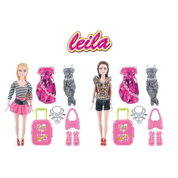 P. JOY Leila Trendy Dolls - 73x35x57 cm - ZRAFH