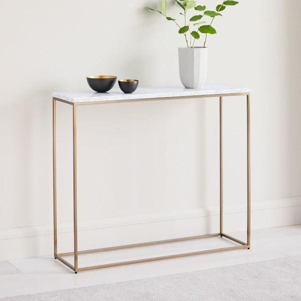 Industrial Elegance Console Table By Alhome - Zrafh.com - Your Destination for Baby & Mother Needs in Saudi Arabia