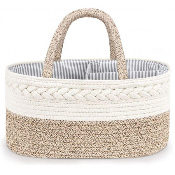 Little Story Cotton Rope Diaper Caddy - Zrafh.com - Your Destination for Baby & Mother Needs in Saudi Arabia
