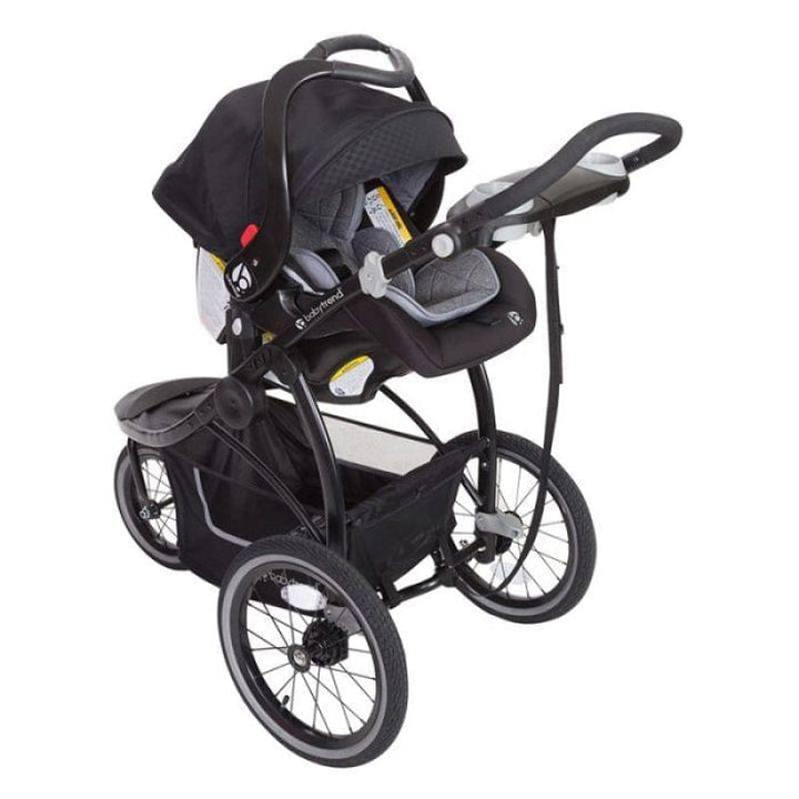 BABY TREND Turnstyle Snap Tech Jogger Travel System - black - ZRAFH