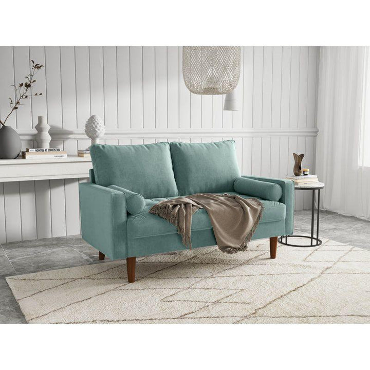 Modern Chic Velvet 2 Seater Sofa - 180x85x85 cm - By Alhome - Zrafh.com - Your Destination for Baby & Mother Needs in Saudi Arabia