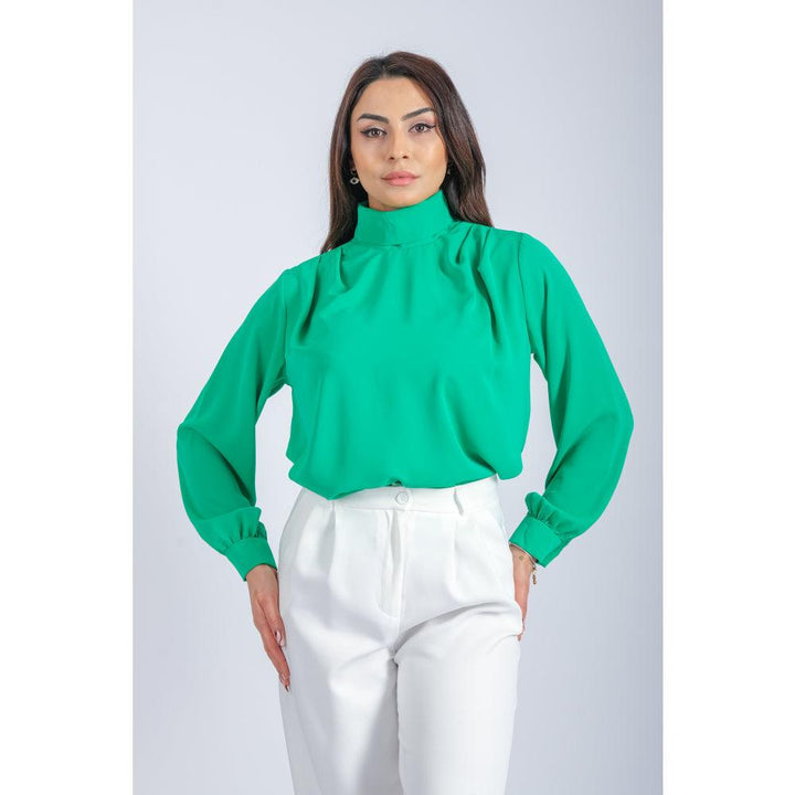 Londonella Satin Blouse - 100175 - Zrafh.com - Your Destination for Baby & Mother Needs in Saudi Arabia